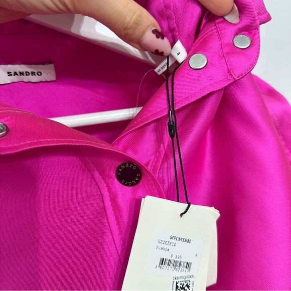 Sandro Effie Shirt Pink - Picture 7 of 12